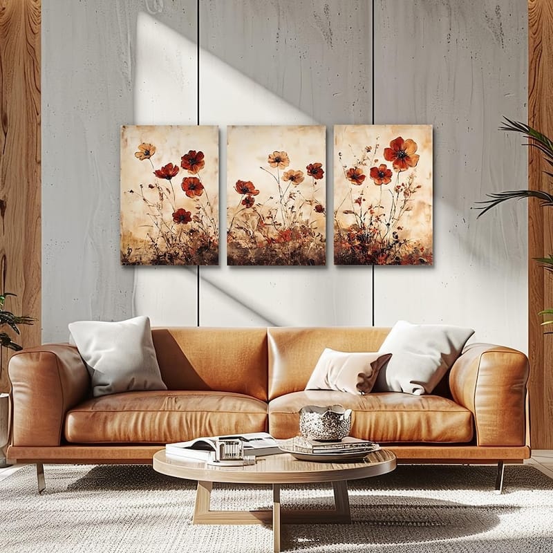 Wall Pictures Flowers Watercolour Paintings Modern Aesthetic