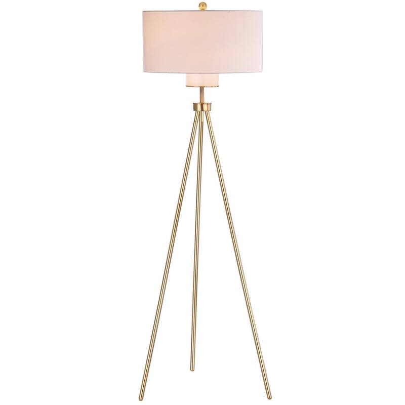 SAFAVIEH Lighting 66-inch Enrica Tripod LED Floor Lamp - 25" x 25" x 66"