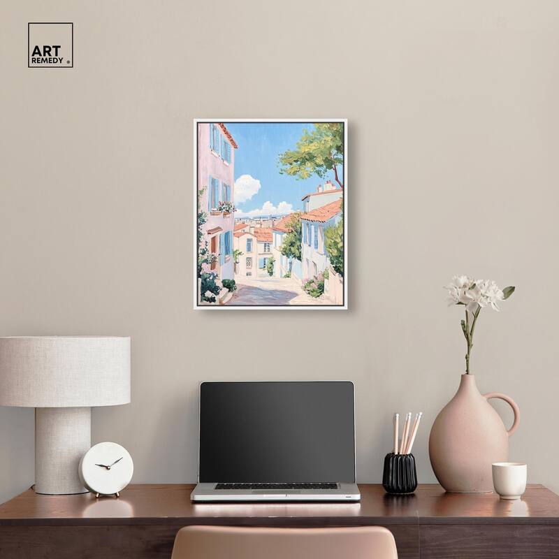 Cobblestone Dreams Canvas by Art Remedy