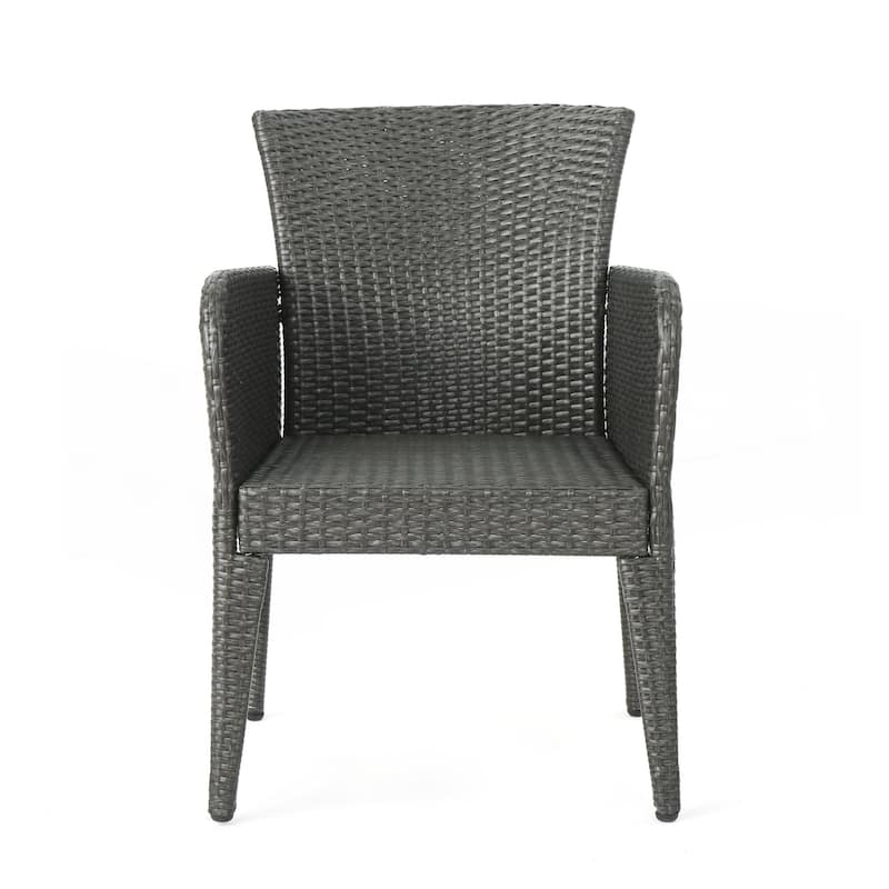 Modern Wicker Dining Chairs set of 2