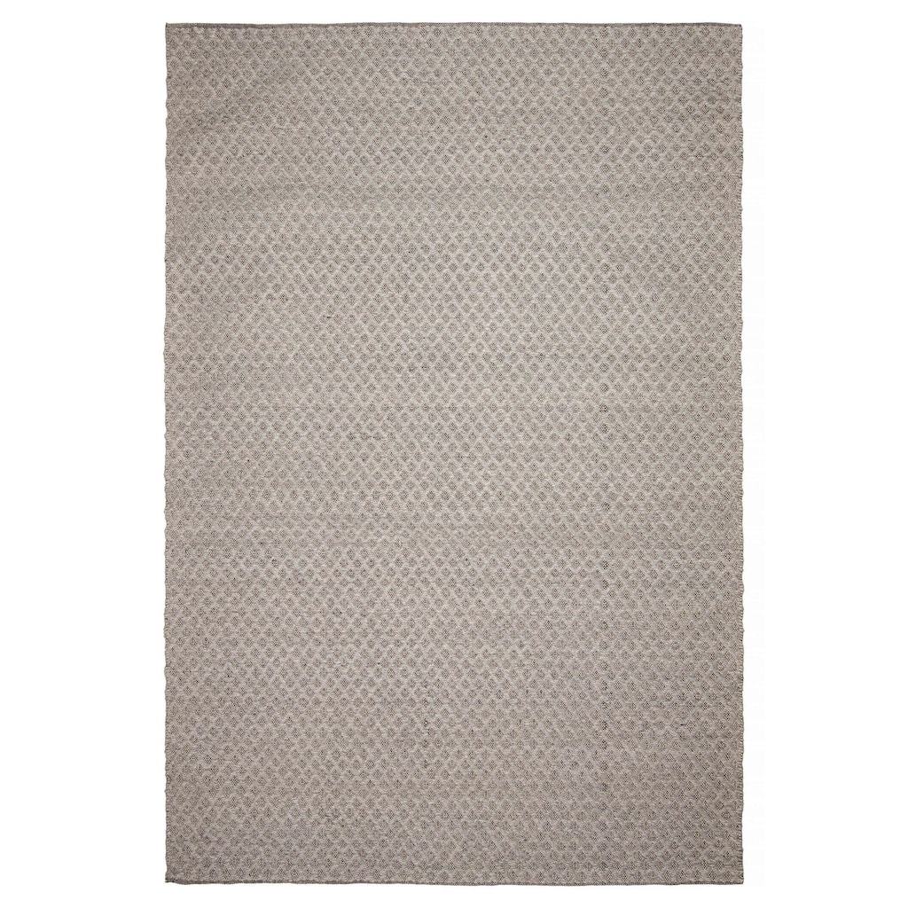 ECARPETGALLERY Hand Tufted Sienna Grey Wool Rug - 6'7 x 9'9