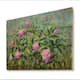 Designart 'Purple Rose Flower Bouquet' Farmhouse Wood Wall Art Panels ...