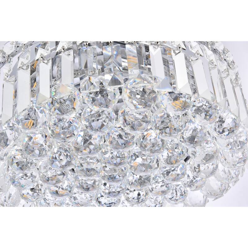 Graham 5-light 16-inch Flush-Mount Chandelier - 16 Inch