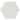 Industry Tile 8x10 Hexagon Spark White Porcelain Tile