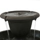 preview thumbnail 11 of 9, Streaming Falls 2-Tier Outdoor Water Fountain Garden Feature - 25"