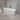 CB HOME 55"/59" White Freestanding Bathtub, Black Acrylic Soaking Tubs, Rectangular Stand Alone Tub in Three Sides Back to Wall