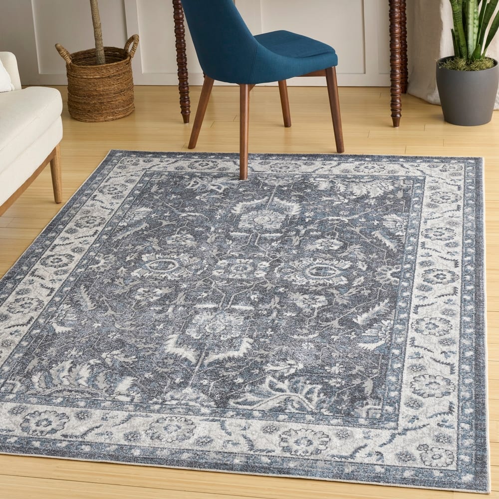 Nourison Astra Machine Washable Indoor only Persian Area Rug