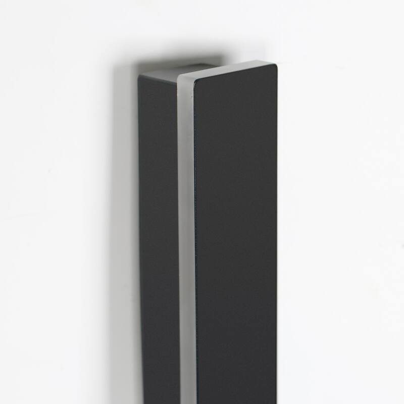 YANSUN 20W Outdoor Wall Light, Waterproof IP67,Warm White 3000K LED, Long Rectangular Outdoor Sconce for Patio, Garden, Porch