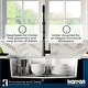 preview thumbnail 28 of 49, Karran 34" Undermount Large Single Bowl Quartz Farmhouse Workstation Kitchen Sink