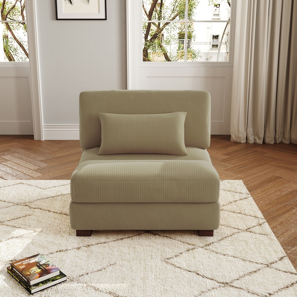 Modern Chaise Lounge Modular Sectional Sofa