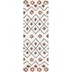 preview thumbnail 14 of 15, Brooklyn Rug Co Boho Sot and Plush Moroccan Variations Rainbow Trellis Shag Multi Rug