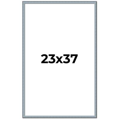 23x37 Frame Rustic Sky Blue Solid Wood Picture Frame | 0.75 Inch