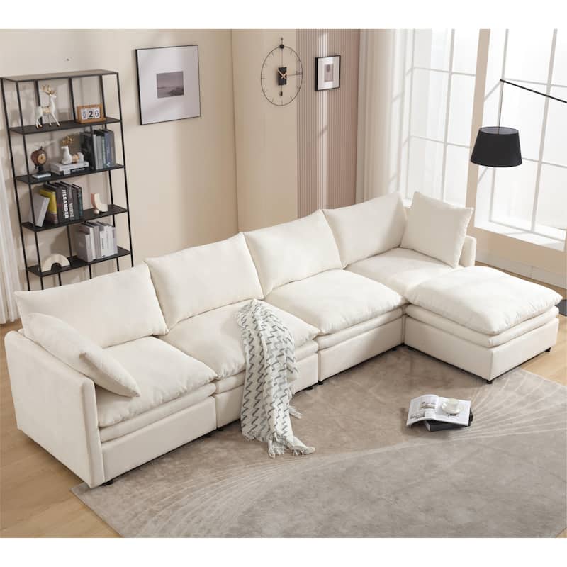 Modern U-shaped Sectional Sofa