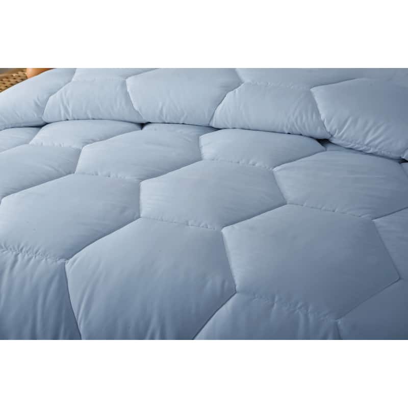 Better Style Home Microfiber Honeycomb Comforter Sets