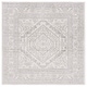 preview thumbnail 121 of 166, SAFAVIEH Adirondack Cheyenne Rustic Oriental Medallion Rug 6' Square - Ivory/Silver