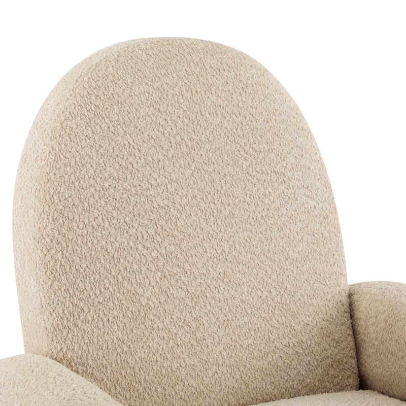 Manual Swivel Recliner Chair for Adults, Glider Rocking Chair for Nursery, Comfortable Nursery Recliner