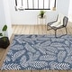 preview thumbnail 17 of 211, JONATHAN Y Galon Palm Frond Indoor/Outdoor Area Rug