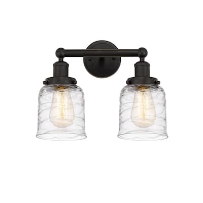 Innovations Lighting 616-2W-10-16 Bell Vanity Bell 2 Light 16" Wide