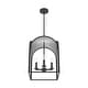 preview thumbnail 11 of 16, Hunter 15" Dukestown 4-Light Lantern Pendant - Kitchen Island, Dining Room, Entry - Contemporary, Industrial, Transitional