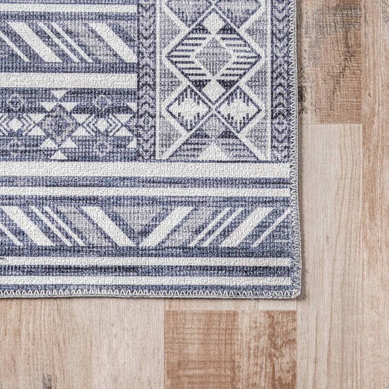 Nuloom Jenine SpinClean Southwestern Machine Washable Area Rug