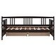 preview thumbnail 9 of 16, Twin Over Twin Floor Bunk Bed with Storage