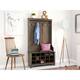 Prepac Hall Tree with Bench and Shoe Storage