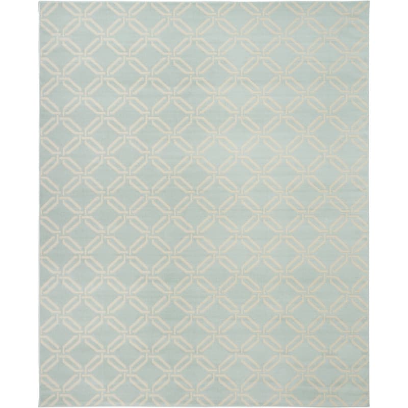 Power Loomed Non Skid Stain Resistant Area Rug - 118' X '94' X '0.5