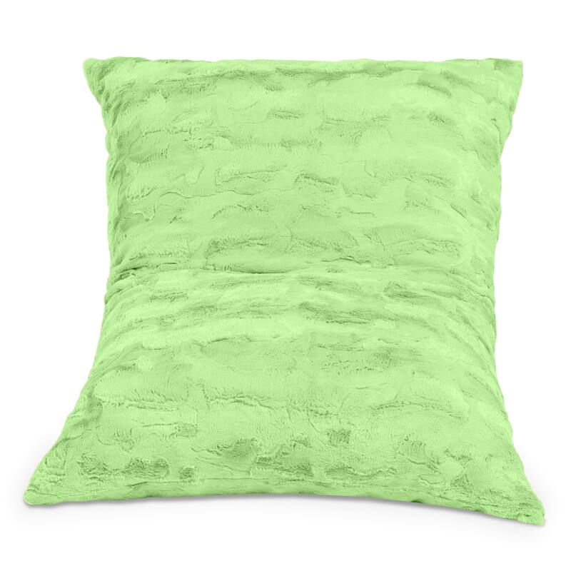 Jaxx Saxx 3.5 Foot Giant Decor Floor Pillow For Kids, Faux-Fur