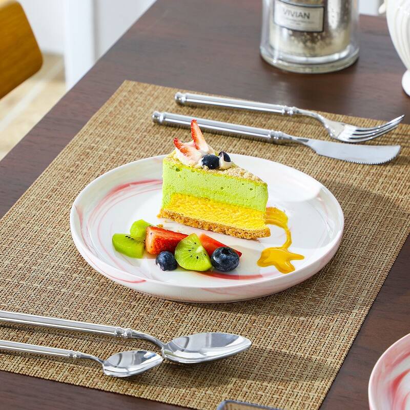 MALACASA LUNA 12-piece Porcelain Dinnerware Set (Service for 4)