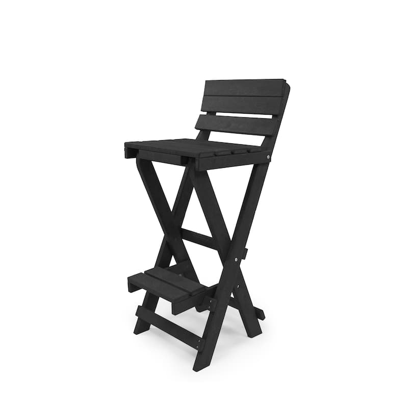 Key West Fully Assembled All-Weather Outdoor Folding Bar Set - 3-piece