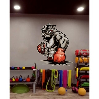 Shop Boxing Wall Sticker Boxing Wall Decal Gym Decor Box Wall Art Overstock 31828149