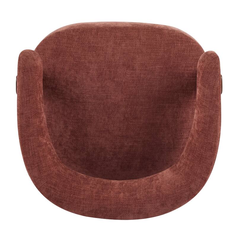 Christopher Knight Home - Accent Arm Chair Modern Upholstered Chair with Bent Wood Legs