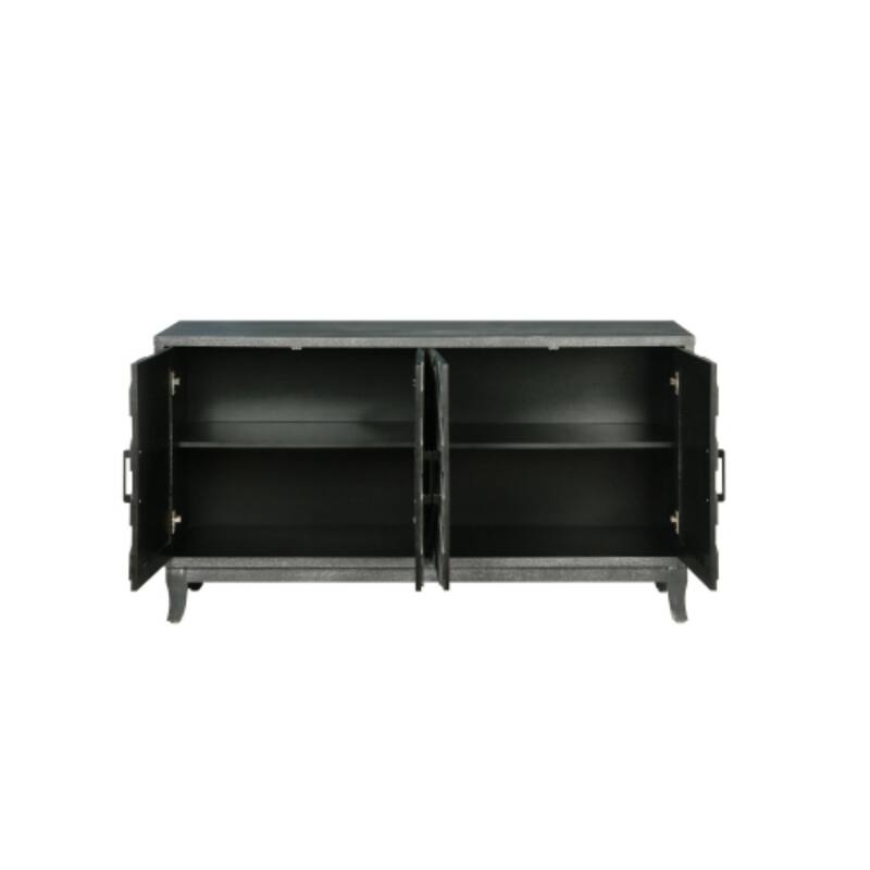  Accent Sideboard Four Doors Storage Cabinet Buffet for Dining Room, Entrance and Hallway