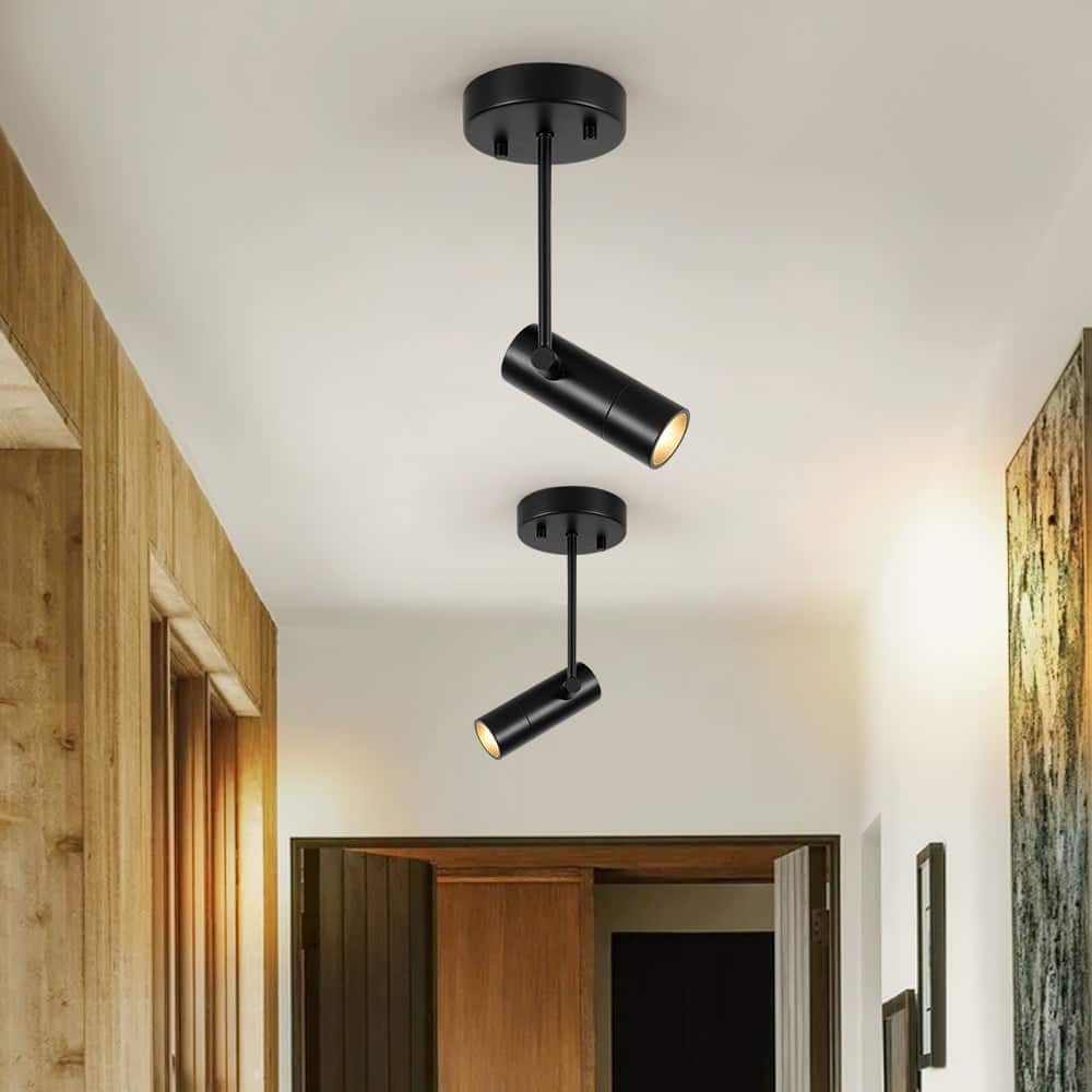 Directional Lighting Spotlight Dimmable LED Semi-flush Track Light - 5.3 in