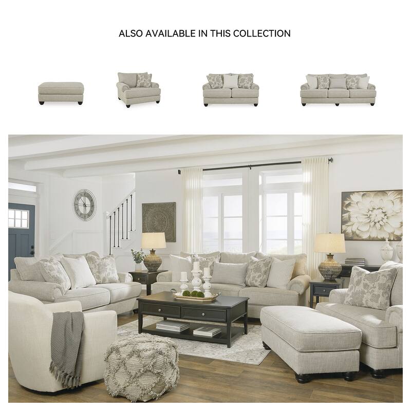 Signature Design by Ashley Asanti Gray Loveseat - 71"W x 44"D x 40"H