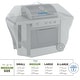 preview thumbnail 31 of 34, Nestl Heavy Duty Waterproof Barbeque 600D Gas Grill Cover - BBQ Cover, UV & Fade Resistant