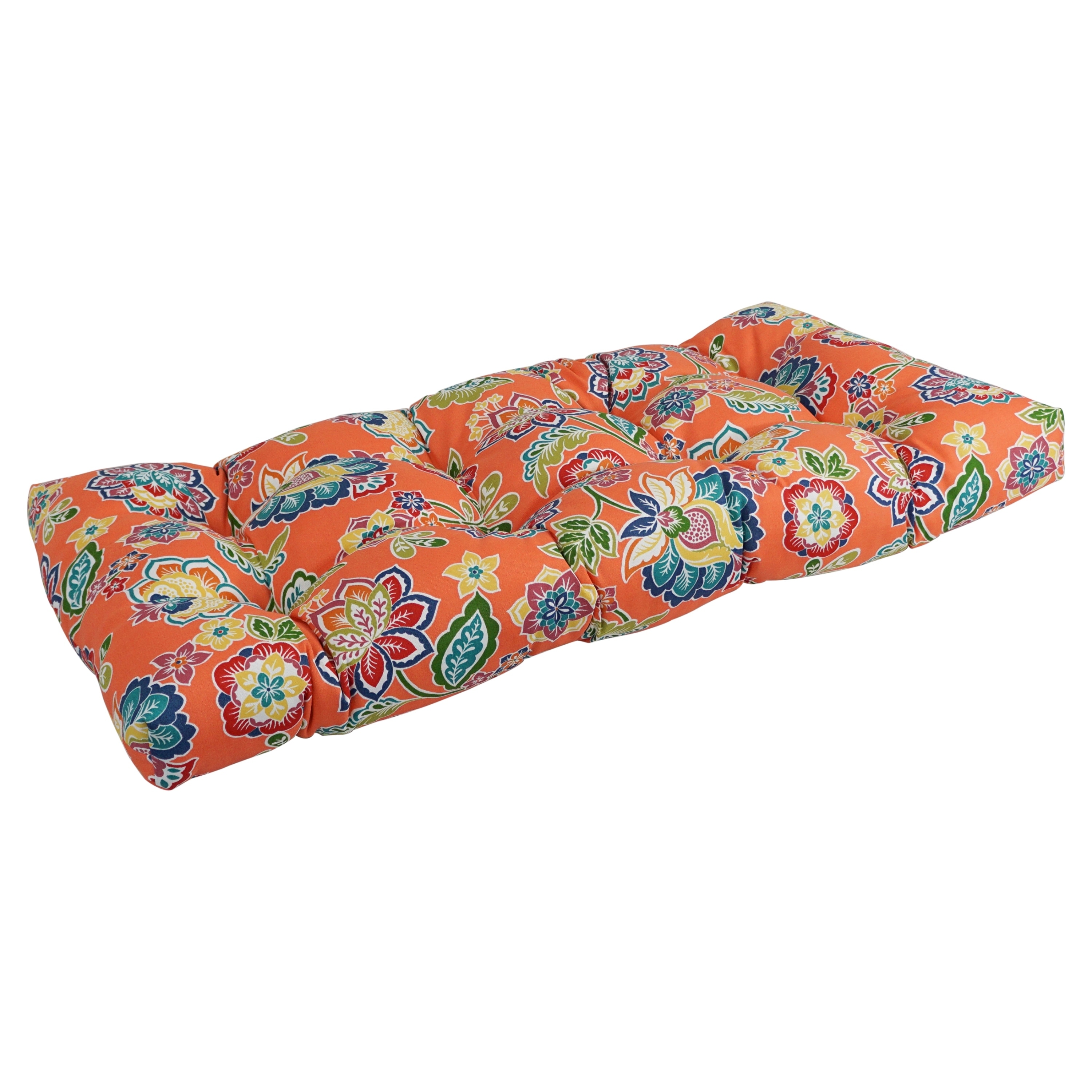 42 inch by 19 inch Tufted Indoor Outdoor Loveseat Bench Cushion 19 x 42 On Sale Bed Bath Beyond 8341960