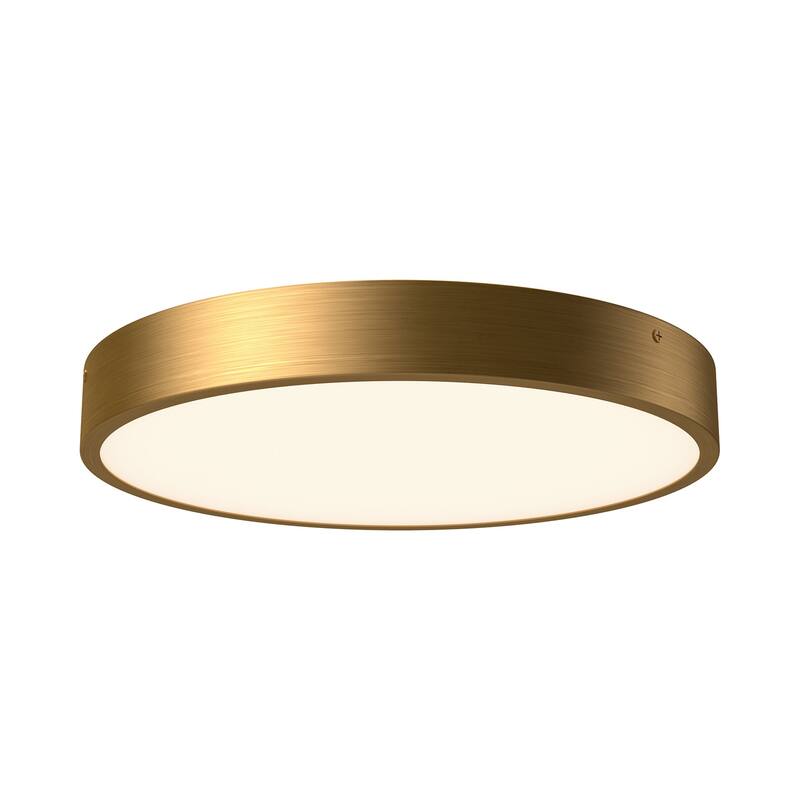Alora Lighting FM554015-5CCT Adelaide 15" Wide LED Flush Mount Drum