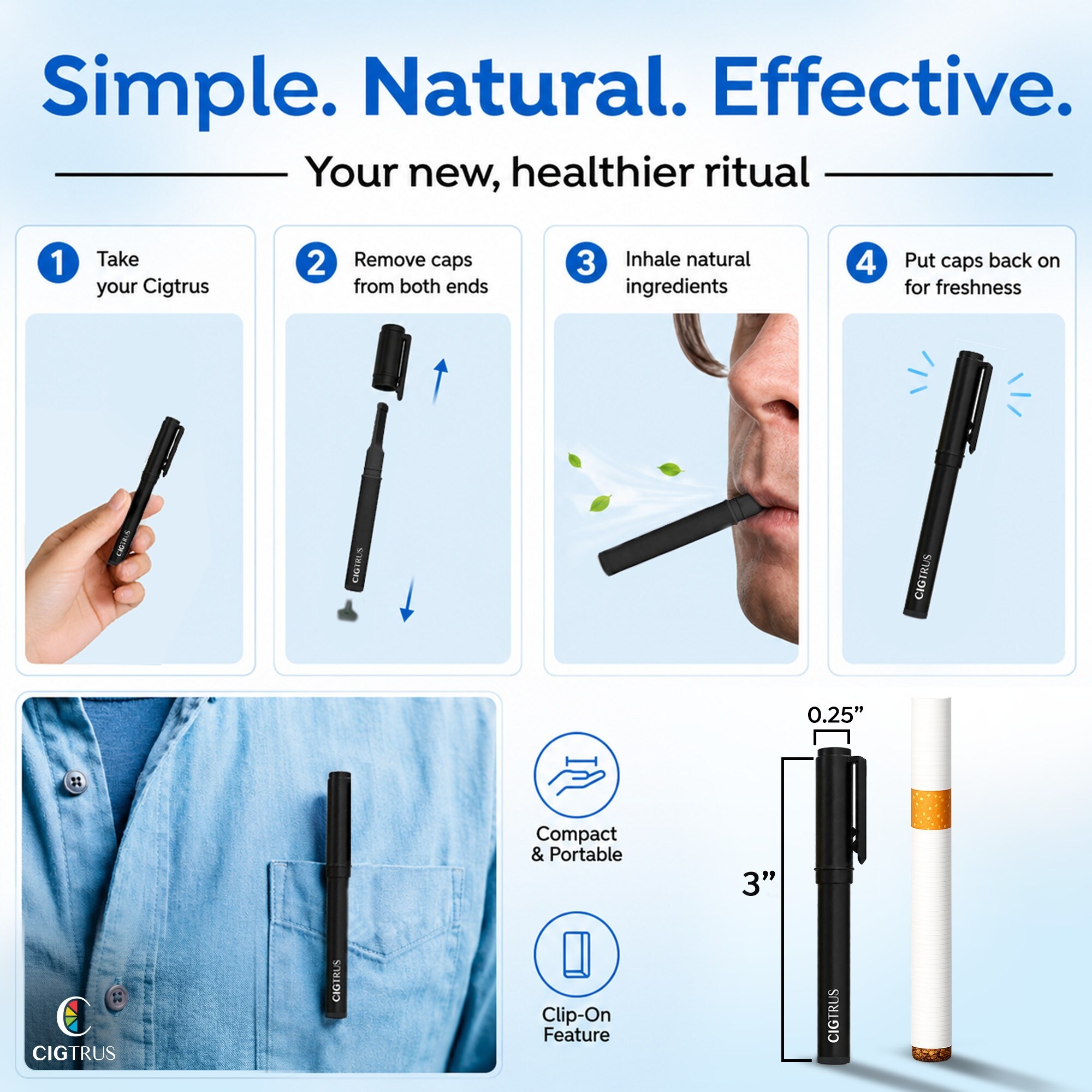 natural cigarette alternatives Understanding the Benefits of Tobacco-Free Cigarettes: A Safer Alternative Drag Herbal Cigarettes (Clove) -