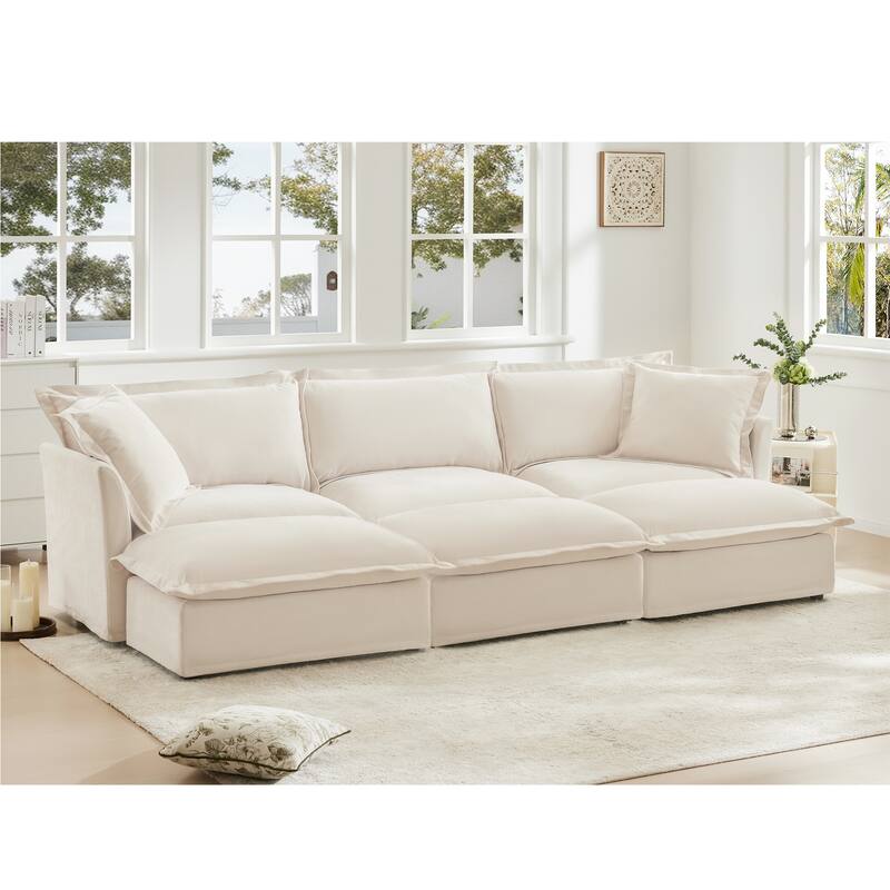 Luxury Sleeper Sofa Bed with Soft Cushion - Ultimate Comfort for Your Home