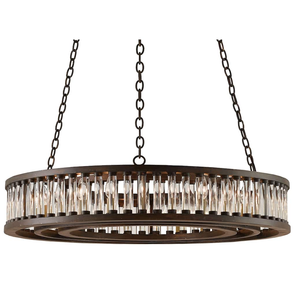 Currey & Company Elixir Chandelier - 8.75"h x 40"dia
