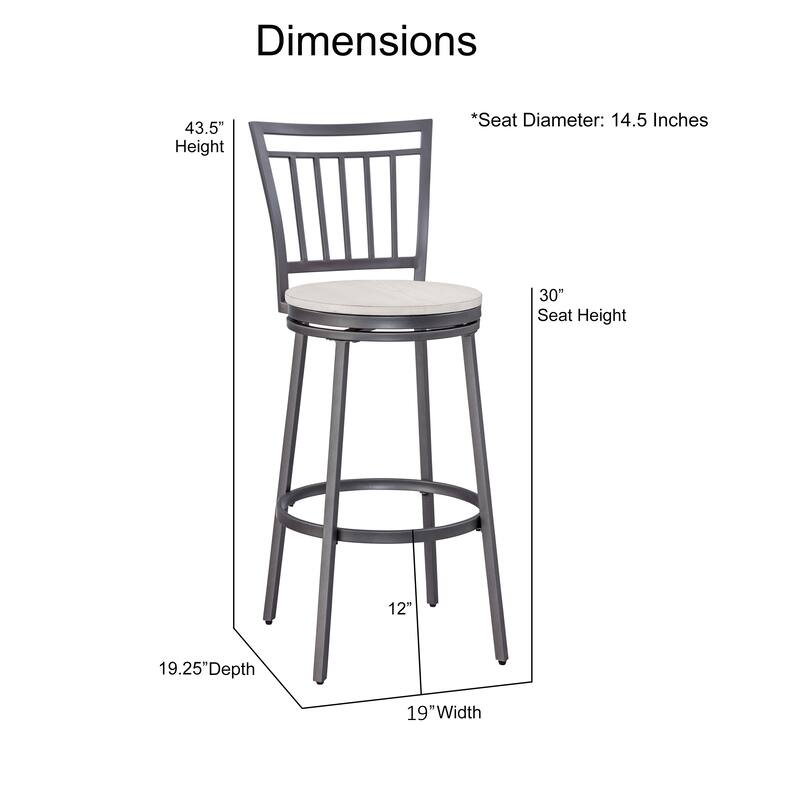 Joliet Swivel Bar Stool