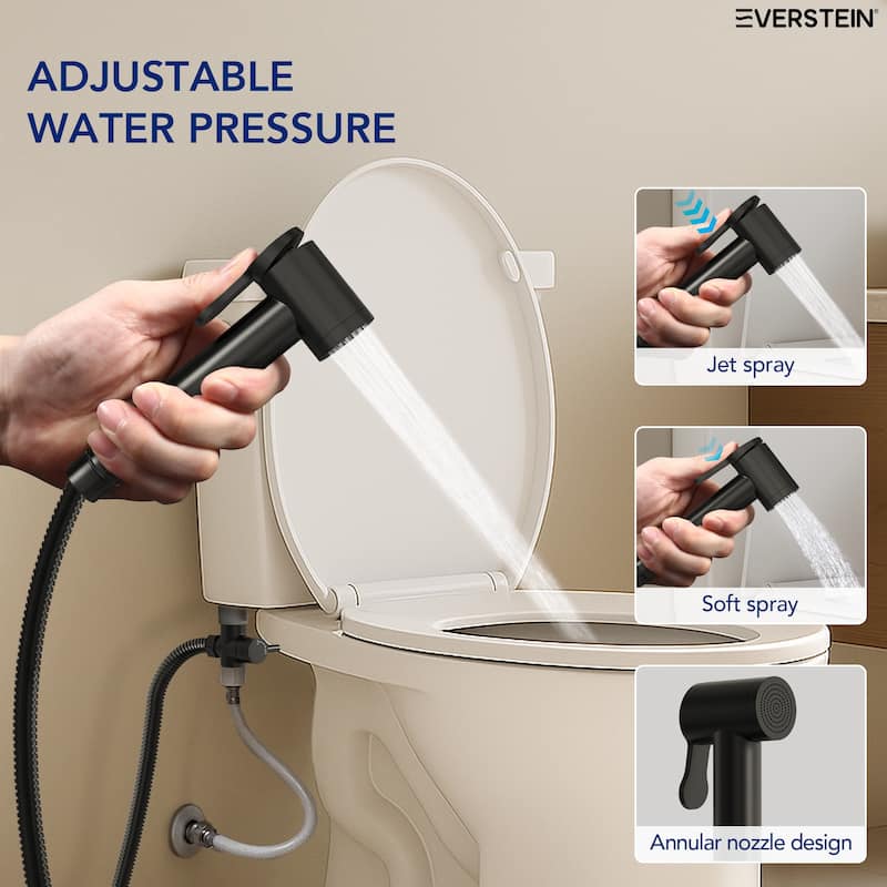 Multi-Purpose Handheld Bidet Sprayer Round Bidet Sprayer Set
