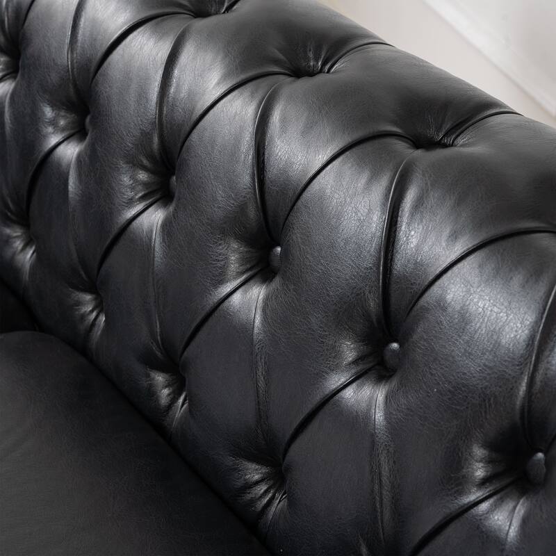 Christopher Knight Home - Clayton Luxurious Sectional Sofa with PU Leather