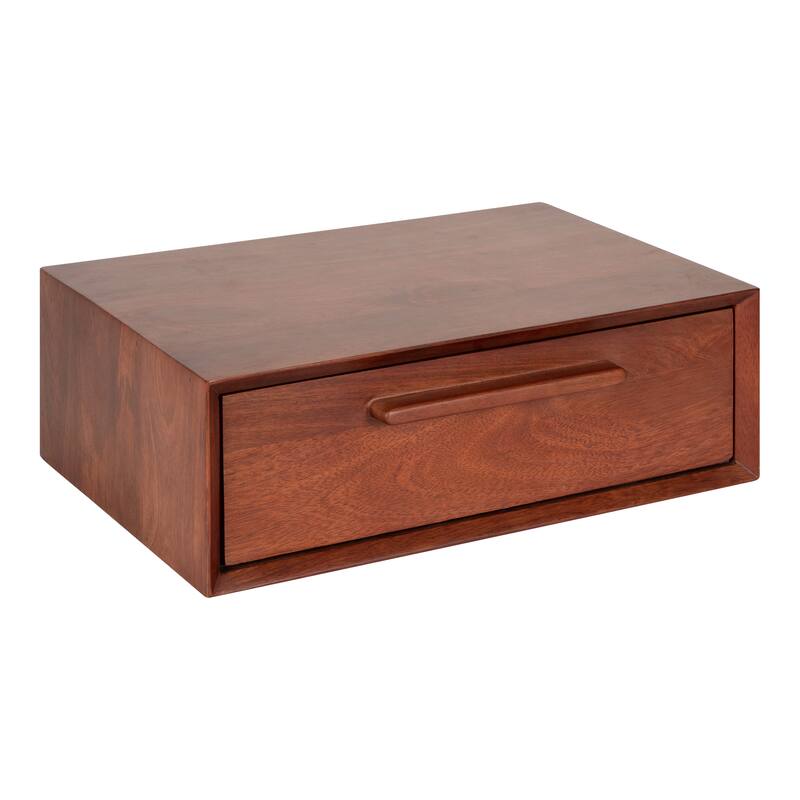 Kate and Laurel McCutcheon Wood Storage Shelf