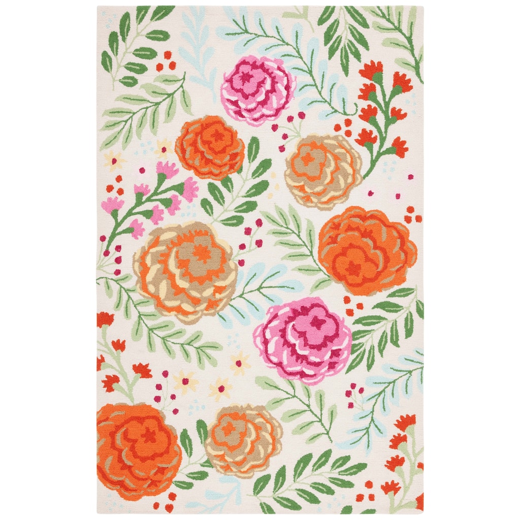 SAFAVIEH Handmade Easy Care Elsgard French Country Floral Rug