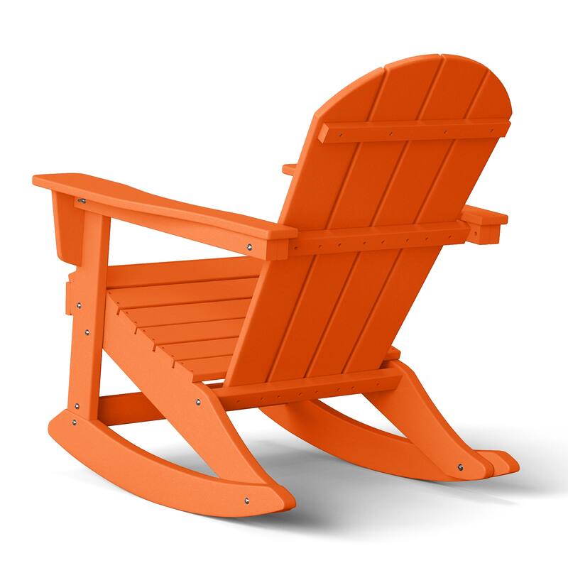 Polytrends Laguna Hdpe All Weather Outdoor Patio Rocking Chair