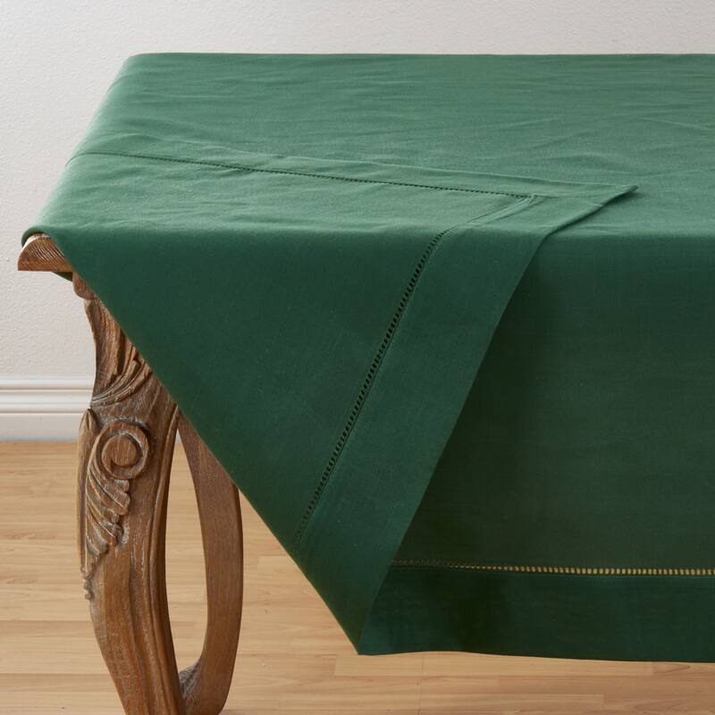 Classic Hemstitch Border Tablecloth