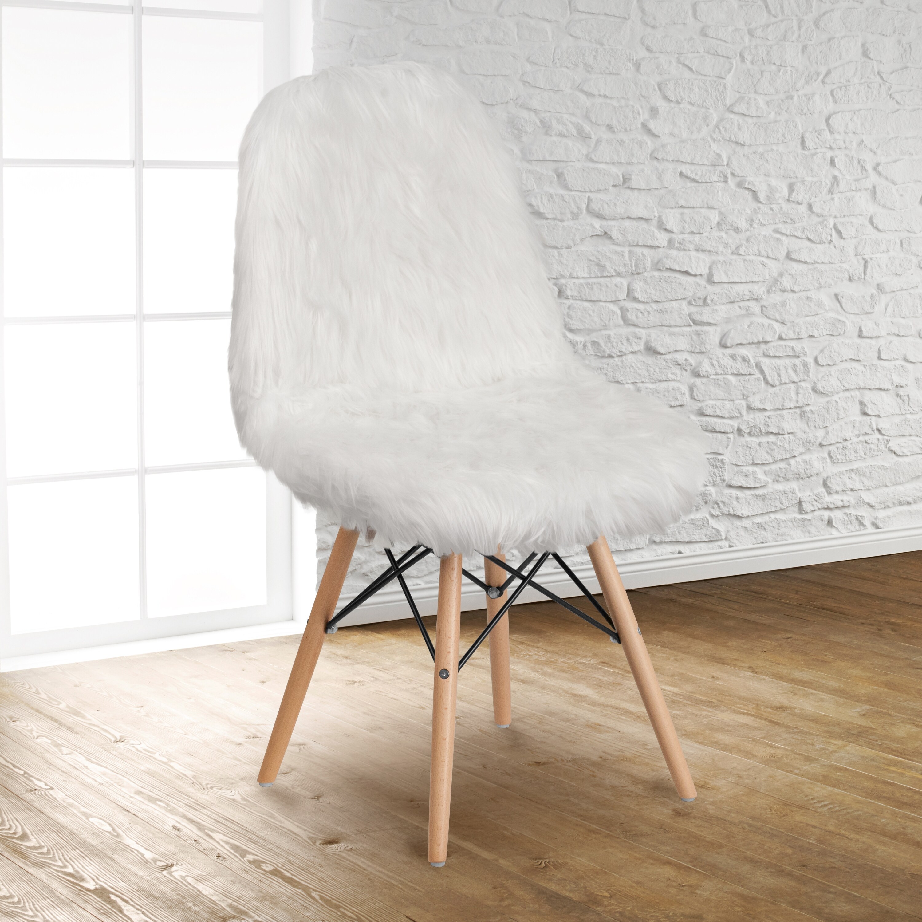Shaggy accent 2025 chair