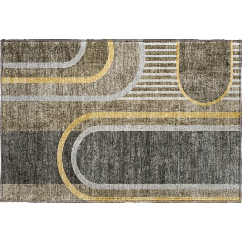 Premium Washable Super Soft Contemporary Deco Mayfield Rug